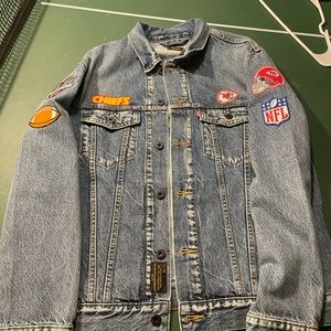 Kansas City Chiefs Jean Jacket
